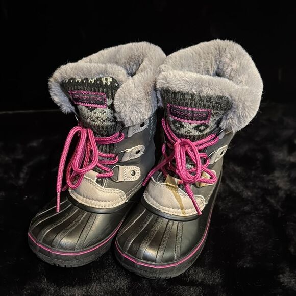 Girl’s London Fog Tottenham PAC Boots - Picture 1 of 9